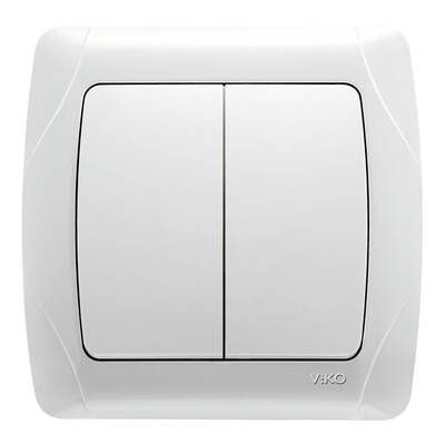 Viko - Viko Carmen Beyaz Komütatör Mekanizma ve Çerçeve Dahil 90561002 Viko - Viko Carmen Beyaz Komütatör Mekanizma ve Çerçeve Dahil 90561002