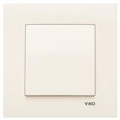 Viko - Viko Karre Anahtar Mekanizma ve Çerçeve Dahil (Krem) 90960101 Viko - Viko Karre Anahtar Mekanizma ve Çerçeve Dahil (Krem) 90960101