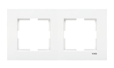 Viko - Viko Karre İkili Çerçeve Beyaz - 90960241 Viko - Viko Karre İkili Çerçeve Beyaz - 90960241