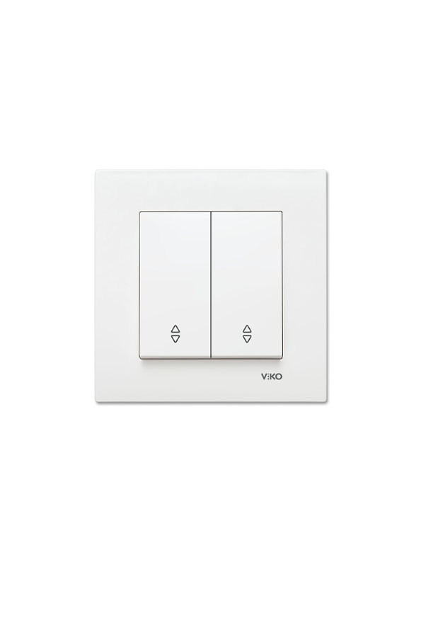Viko Karre Komütatör Veavien Beyaz / Mekanizma + Çerçeve - 90960017