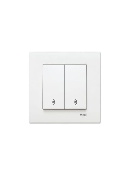 Viko - Viko Karre Komütatör Veavien Beyaz / Mekanizma + Çerçeve - 90960017 Viko - Viko Karre Komütatör Veavien Beyaz / Mekanizma + Çerçeve - 90960017