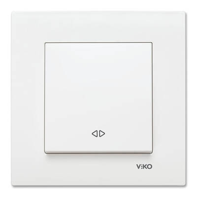 Viko - Viko Karre Permütatör Beyaz Anahtar Düğme Çerçeveli - 90960031 Viko - Viko Karre Permütatör Beyaz Anahtar Düğme Çerçeveli - 90960031