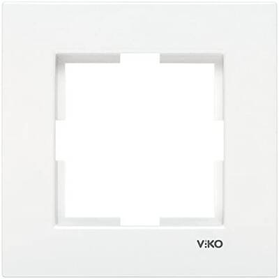 Viko - Viko Karre Tekli Çerçeve Beyaz - 90960200 Viko - Viko Karre Tekli Çerçeve Beyaz - 90960200
