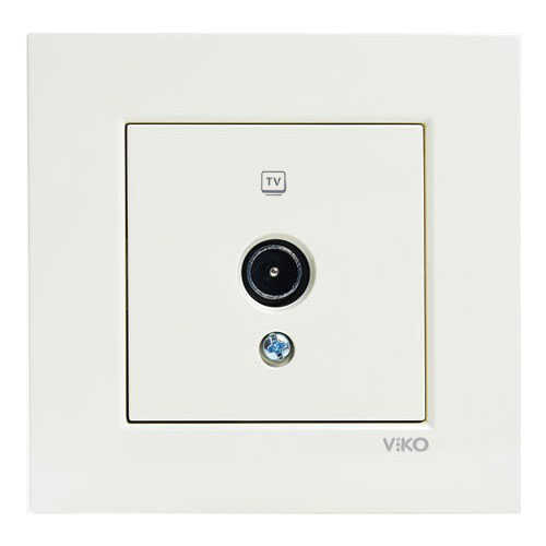 Viko Karre Tv Priz Dirençsiz (krem) Mekanizma + Çerçeve - 90960149