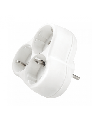 Viko - Viko Yonca Topraklı 3'lü Priz (90303000) Viko - Viko Yonca Topraklı 3'lü Priz (90303000)